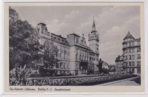 15691 Ak Bielitz Oberschlesien Landratsamt 'Das befreite Schlesien' 1943