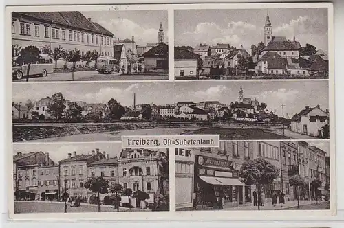 66860 Mehrbild Ak Freiberg Ost-Sudetenland 1939