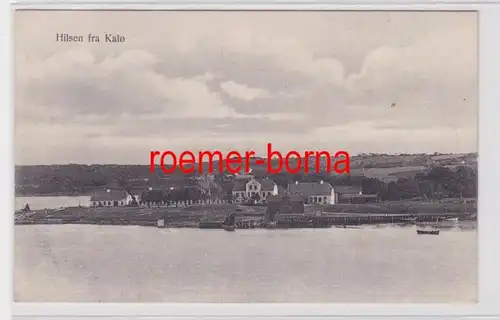 85351 Ak Hilsen fra Kalø - Salutation de l'île de Kalo Danemark vers 1910