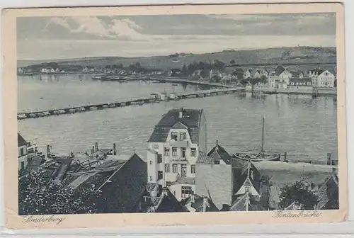 68733 Ak Spécialburg Danemark Ponton pont vers 1920