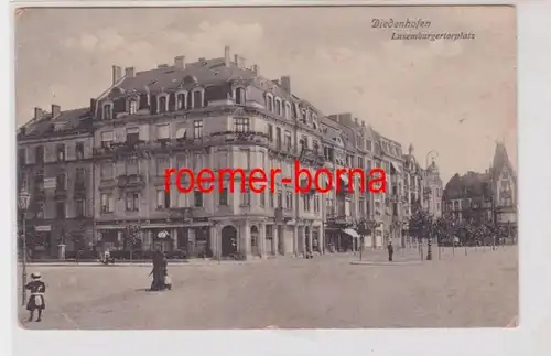 85108 Feldpost Ak Diedenhofen Thionville Luxemburgertorplatz 1917