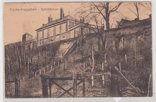 68739 Feldpost Ak Fischertreppchen Schlößchen 1916