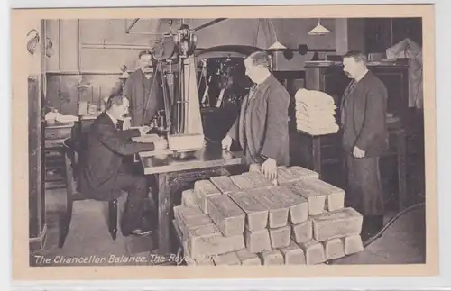 72901 Ak The Royal Mint in London Münzprägeanstalt - Chancellor Balance um 1910