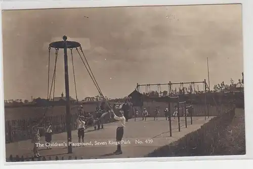 24562 Photo Ak London Seven Kings Park The Childrens Playground vers 1910