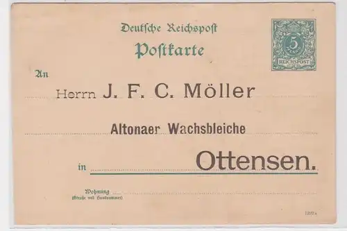 45414 DR Carte postale complète P30 Pression Möller Altonaer Blanchiment de cire Ottensen