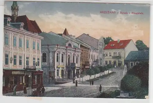 17886 Ak Brzezany Bereshany Rynek Ringplatz 1917