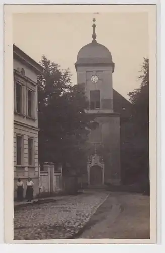 33382 Ak Alt-Landsberg - Blick auf die Schlosskirche um 1915