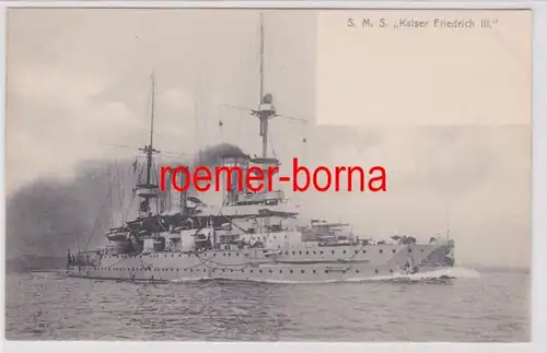 84675 Ak S.M.S. 'Empereur Friedrich III' 1904