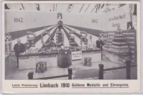 04774 Reklame Karte Chemnitz Likörfabrik Gustav Röder Nachf. 1910