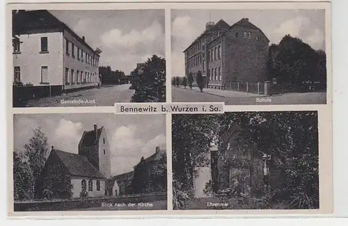 06747 Mehrbild Ak Bennewitz bei Wurzen in Sachsen  um 1930
