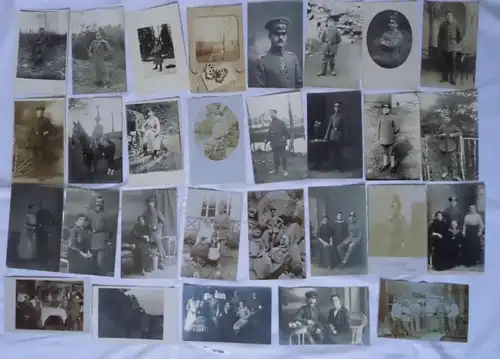 100 meist Foto Ansichtskarten Militaer Soldaten 1. Weltkrieg (107595)