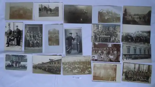 100 meist Foto Ansichtskarten Militaer Soldaten 1. Weltkrieg (107595)