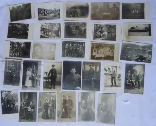 100 meist Foto Ansichtskarten Militaer Soldaten 1. Weltkrieg (107930)