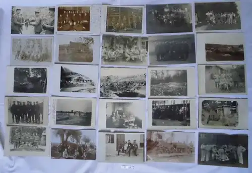 100 la plupart des photos cartes militaires soldats 1ère guerre mondiale (102227)