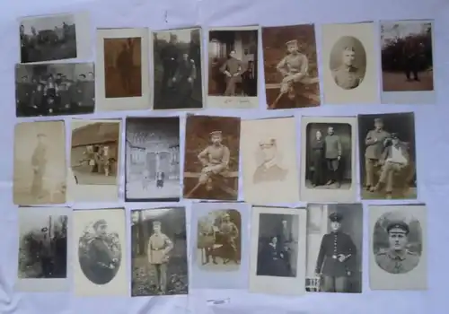 100 la plupart des photos cartes militaires soldats 1ère guerre mondiale (102227)