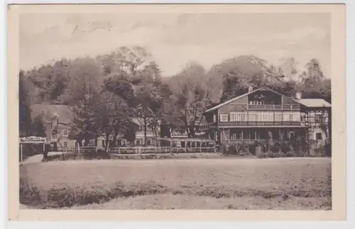 16382 Ak Schiffmühle bei Grimma Gasthaus, Pension, Muldenschiffahrt 1929