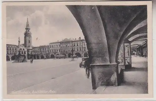 28031 Ak Neutitätskreut Nový Jicín Marktplatz 1941
