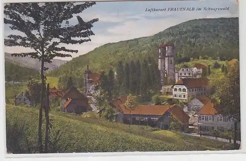 30459 Ak Luftkurort Frauenalb im Schwarzwald um 1940