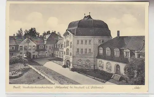 32289 Ak Staatl.Hôpital de maladie de Wöllershof près de Neustadt sur la Waldnaab