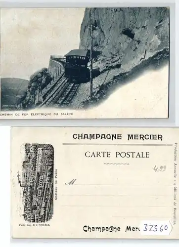 32360 Ak Chemin de Fer Electrique du Saleve in Frankreich um 1900