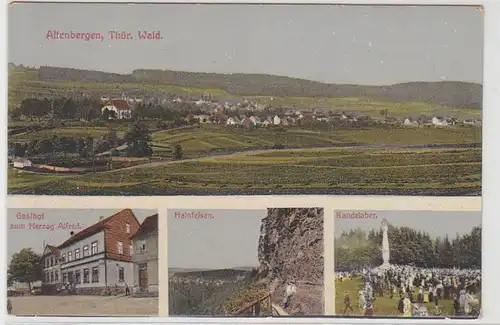 32776 Multiages Ak Altenbergen Thuringer Wald Gasthof etc. vers 1910