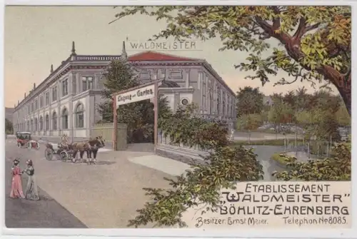 36513 Ak Böhlitz Ehrenberg Etablissement 'Waldmeister' um 1910