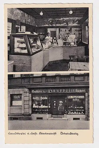 64791 Multi-image Ak Nuremberg pâtisserie, boulangerie, café 1938