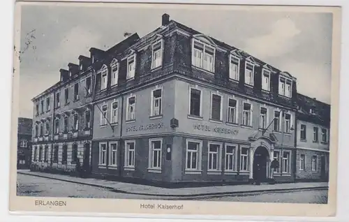 68577 AK Erlangen - Hôtel Kaiserhof Propriétaire K. Heilmann 1929