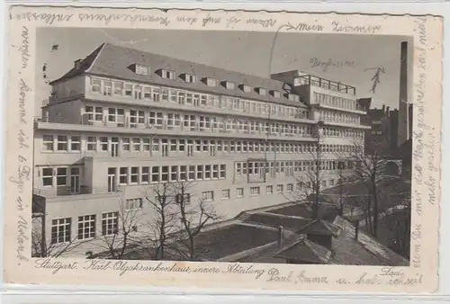 68882 Ak Stuttgart Karl Olga Hospital section interne 1932