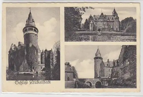 69365 Multi-image Ak Château Kickenbeck 1940