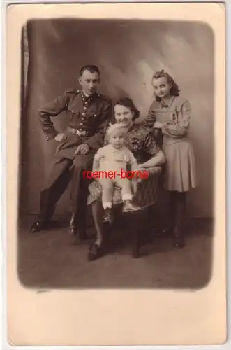 69562 Foto Ak Soldat Polen CSSR Ungarn ? um 1930