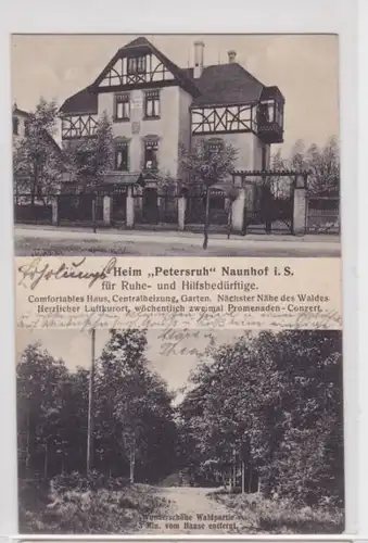 69736 Mehrbild Ak Naunhof in Sachsen Heim 'Petersruh' 1911