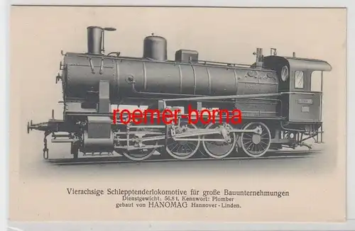 69954 Ak Hanomag Locomotive de remorque pour grandes entreprises de construction KW: Plomber