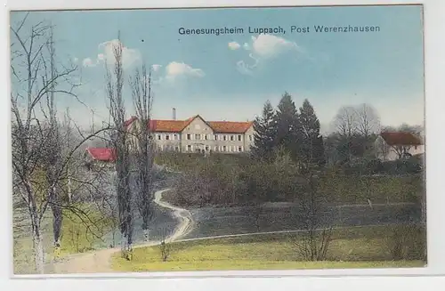 70005 Feldpost Ak Genesungsheim Luppach en Alsace 1915