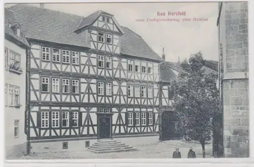 70091 Ak Bad Hersfeld premier appartement de prédicateur, ancienne construction en bois vers 1920