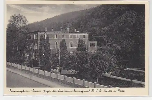 70414 Ak Seesen am Harz Erholungsheim 'Grüner Jäger' um 1930
