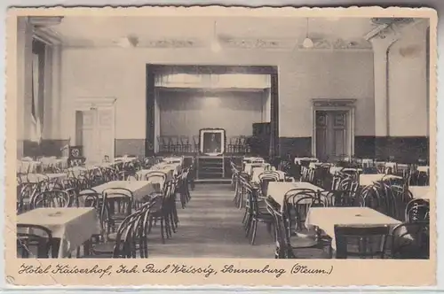 70486 Ak Sonnenburg Neumark Hotel Kaiserhof vers 1940