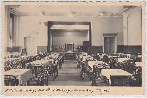 704990 Ak Sonnenburg Neumark Hotel Kaiserhof vers 1940