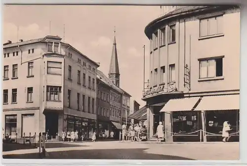 70536 Ak Apolda Bahnhofstrasse mit HO Lebensmittel 1962