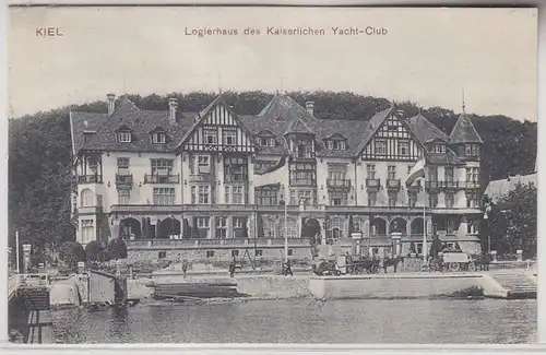 70545 Ak Kiel Logierhaus des kaiserlichen Yacht Club 1908