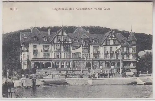 70545 Ak Kiel Logierhaus du Yacht Club impérial 1908