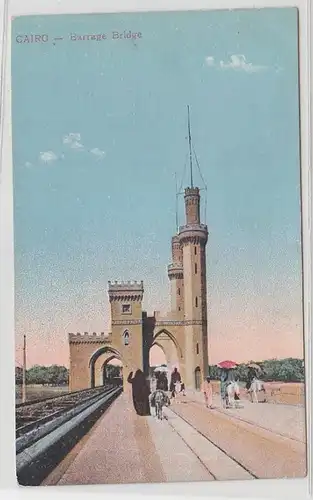 70562 Ak Cairo Egypte Barrage Bridge vers 1910