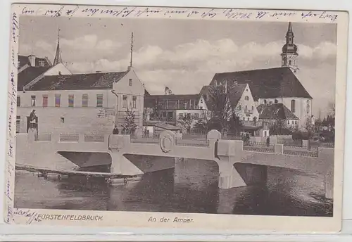 70747 Ak Fürstenfeldbruck an der Amper 1922