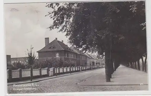 70768 Ak Finsterwalde Niederlausitz Krieger Siedelung 1937