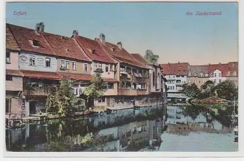 70952 Ak Erfurt, Am Junkersand 1915