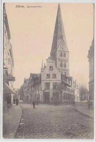 70963 Ak Lubeck Église d'Égidie vers 1910