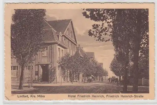 70980 Ak Linfort Kreis Mörs Hotel Friedrich Heinrich um 1930