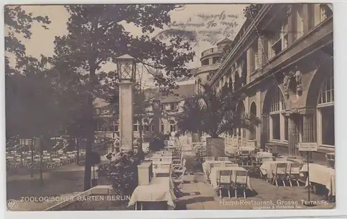 70992 Ak Jardin zoologique Berlin restaurant principal 1919