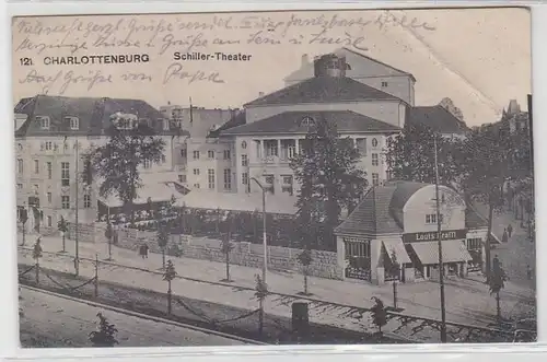 71011 Ak Charlottenburg Schiller Theater 1919