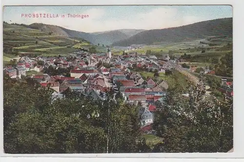 71067 Ak Probstzella in Thüringen, Totalansicht, um 1910